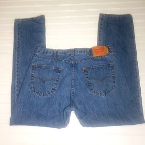 Levis 501 button fly jeans..